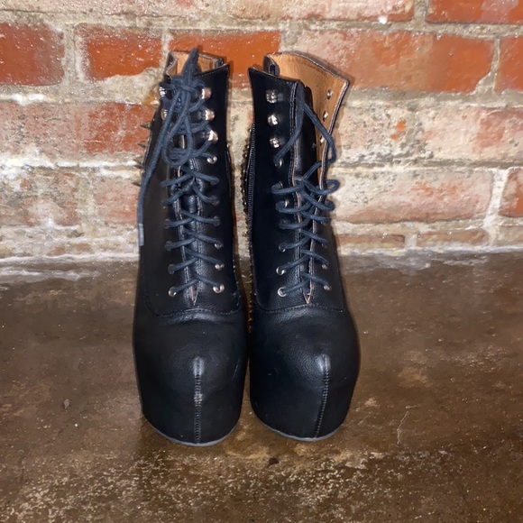 Authentic Jeffrey Campbell spiked platforms. - Picture 5 of 6